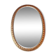 Miroir doré à décor de feuilles d'eau et de palmettes