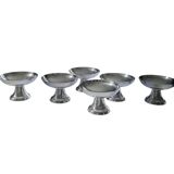 Guy Degrenne stainless steel ice cream bowls 18/10