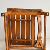 Massive wooden chair 1970