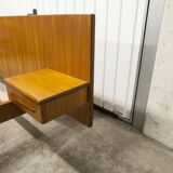 Scandinavian bed 1960 teak