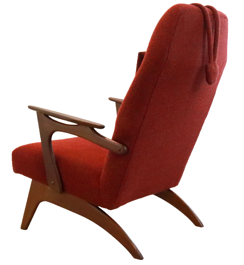 Armchair with footstool 'Vorchten'