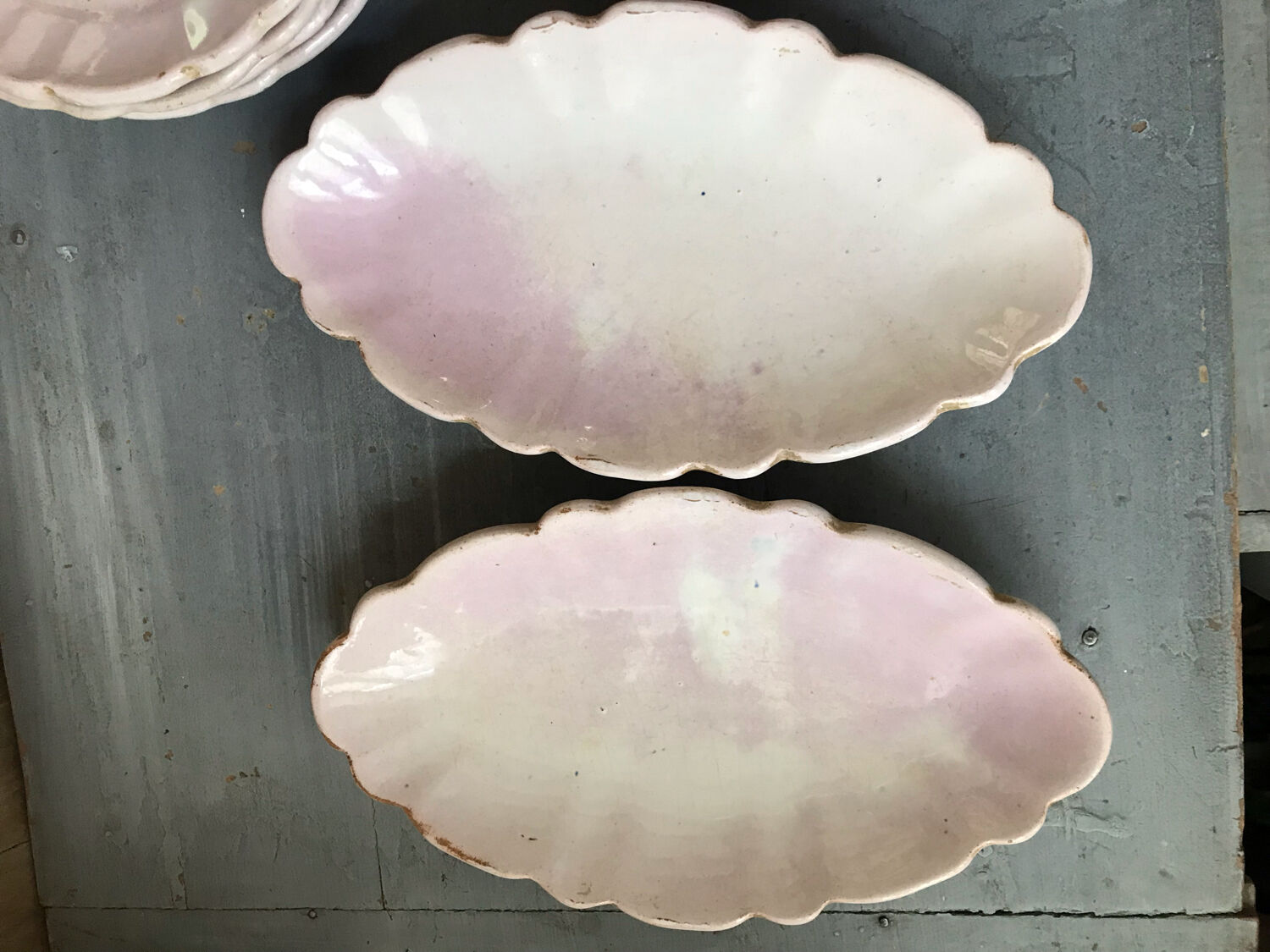 Aegitna Vallauris plates and raviers
