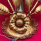 Golden Leaf Appliques Hans Kögl Style 1960/70 Hollywood Re