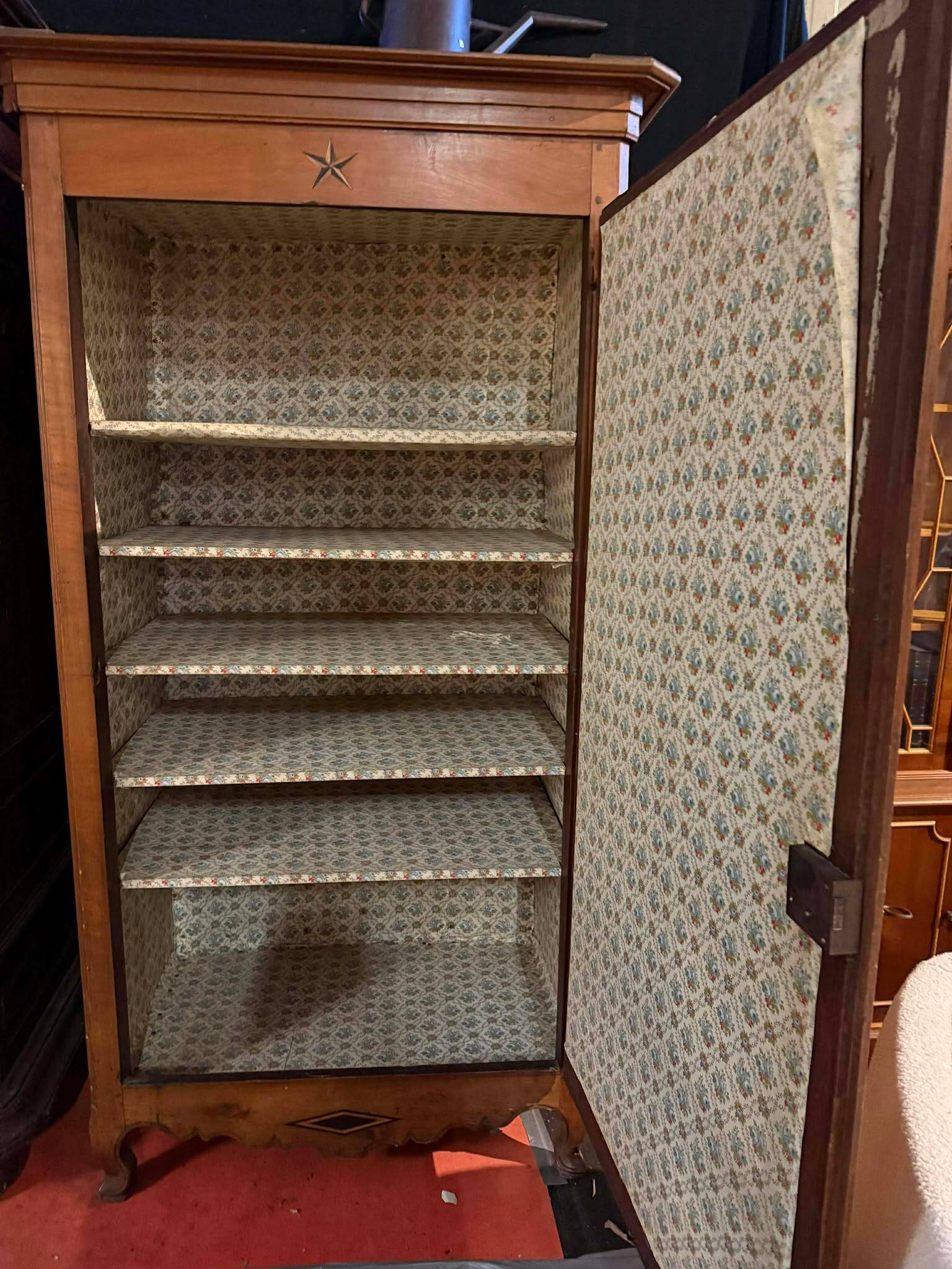 Bonnetière Louis Xv en noyer