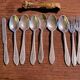 Old pewter dinette