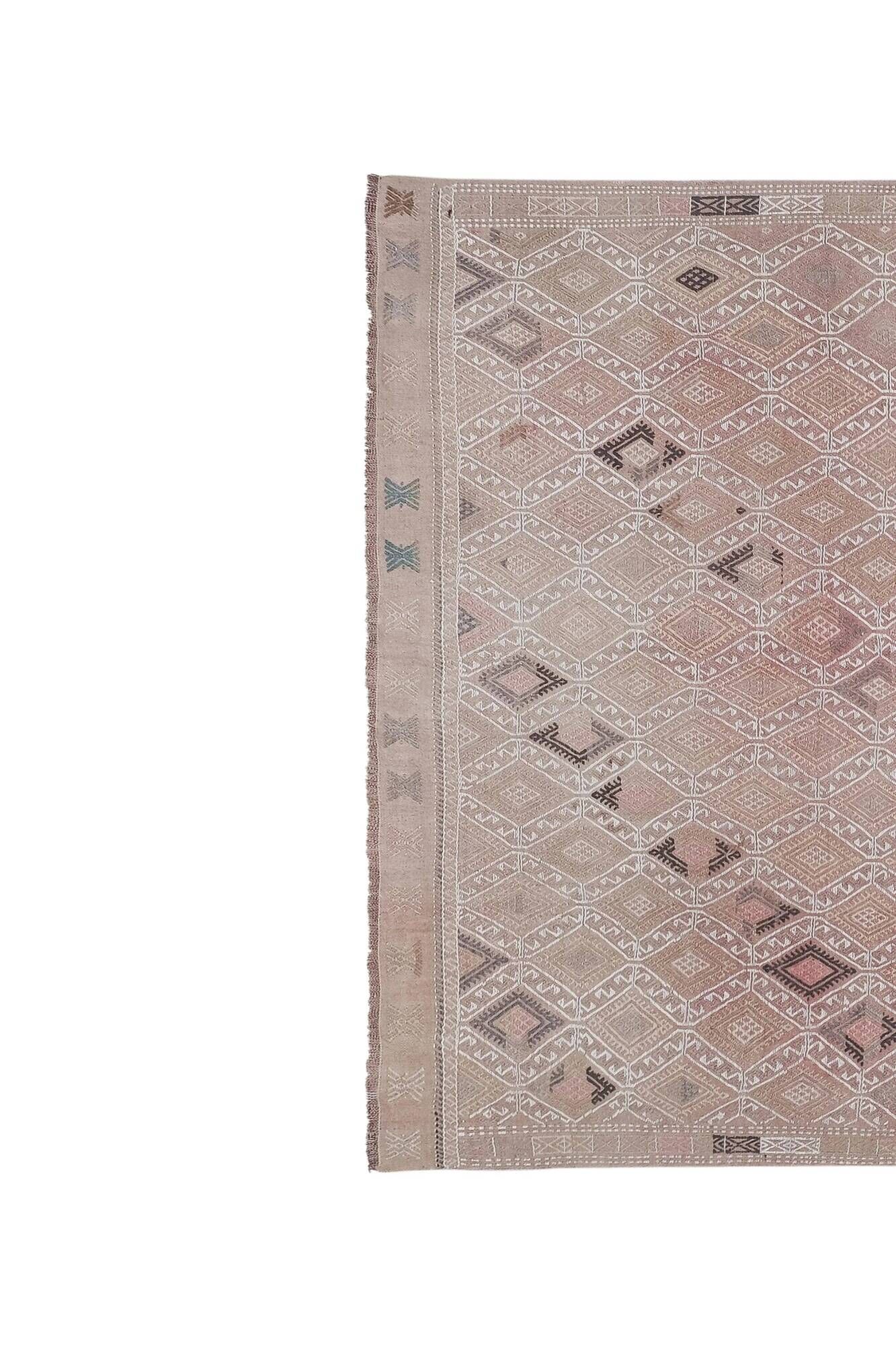 Tapis Kilim turc vintage tissé main