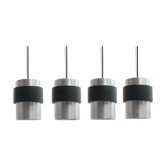 Set of 4 danish ceiling lights 1960s