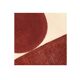 Painting duo - Tea and Infini - abstract illustration - Dark terracotta - signed eawy