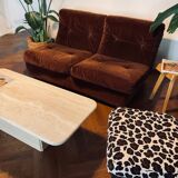 Canapé Steiner 2 places années 70 vintage