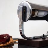 Art Deco Desk Chromed Lamp for Bankers