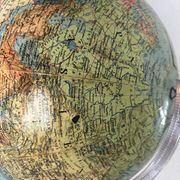 Globe vintage 1940 terrestre verre Duo Erdglobus Berlin - 42 cm