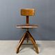 Brown Ama Elastik studio or atelier chair from the 1930s