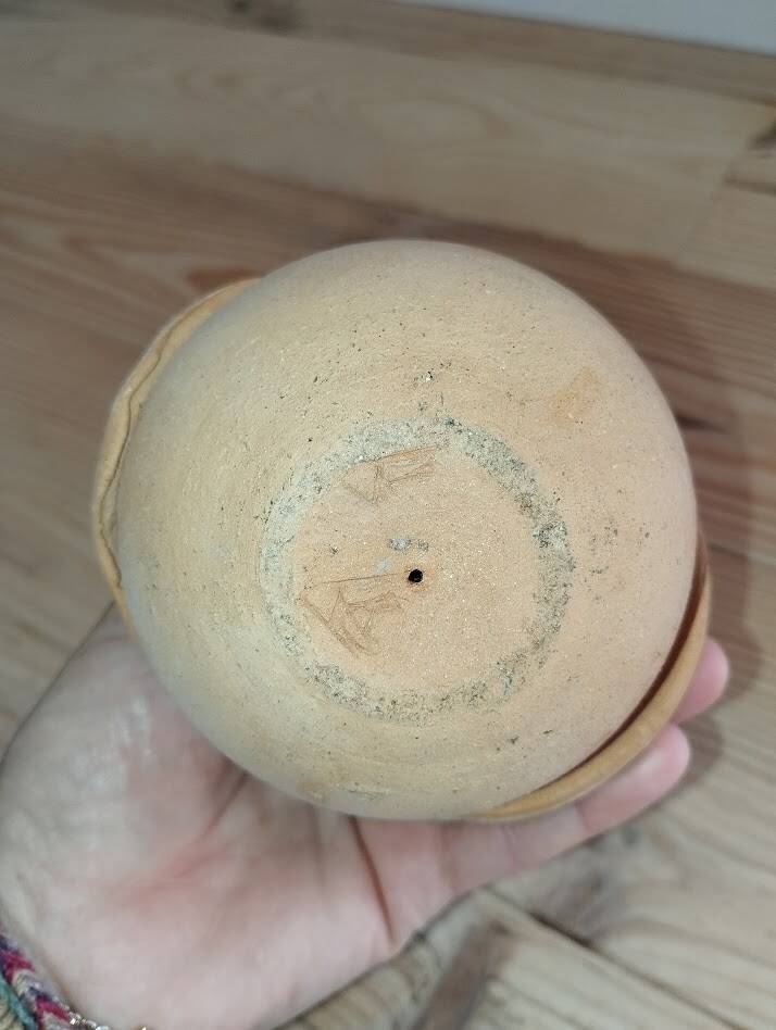 Vintage decorative apple Vallauris – Terracotta – 1960s