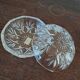 Antique jewellery box or cut crystal sweet jar.