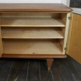 mahogany and black arbus sideboard