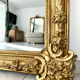 Miroir ancien doré époque XIXème