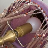 Pair of pampille bedside lamps