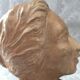 Bust face of woman art design 1950