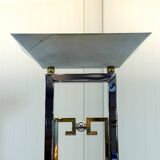 Arte Lumen floor lamps chrome & brass 1970’s, set of 2