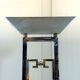 Arte Lumen floor lamps chrome & brass 1970’s, set of 2