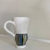 "Pyjama" earthenware pitcher vase Roger CAPRON signed on the back - ceramic