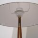 Scandinavian lamppost and teak and brass