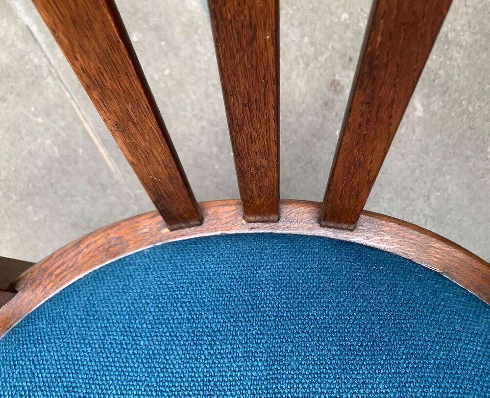 Art Deco hamburger office chair, 1930s