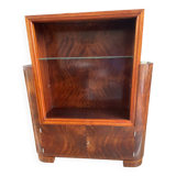 Art Deco sideboard in burl wood