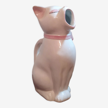 Pichet céramique en forme de chat bassano italie