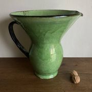 XXXXL glazed earthenware vase by Etienne Noel in Dieulefit, 1950