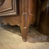 Solid wood wardrobe, country style