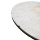 Antique French Cast Iron Side Table with marble top, circa 1890