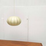 Modern mid-century Cocoon pendant lamp by Friedel Wauer for Goldkant Leuchten, Germany, 1960s.