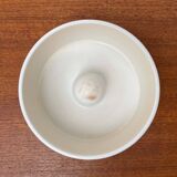 White melamine ashtray, mid-century Swedish design by Gunnar Larson for Gustavsberg, 1960s.