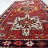 Handmade antique Persian Karajeh rug 2.2' x 4.1' (68cm x 126cm) 1930s - 1C1155