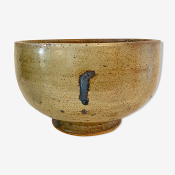 Pyrite sandstone bowl