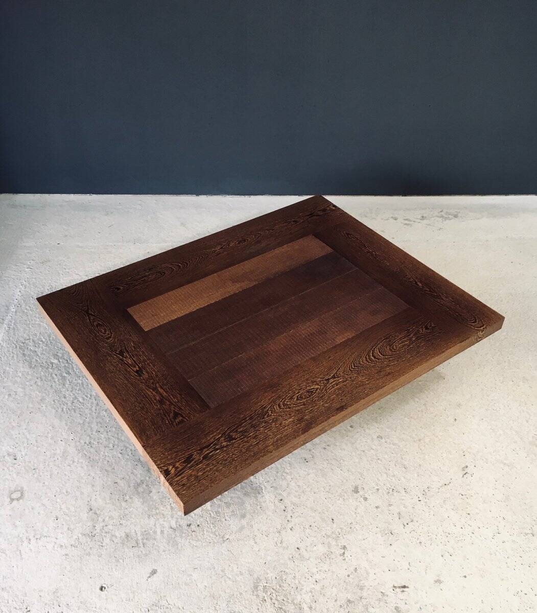 Postmodern Wengé Coffee Table, 1990s
