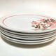 Many dessert plates Moulin des Loups