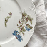 Low Limoges porcelain compote dish