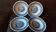 Set of 4 deep plates Ironstone