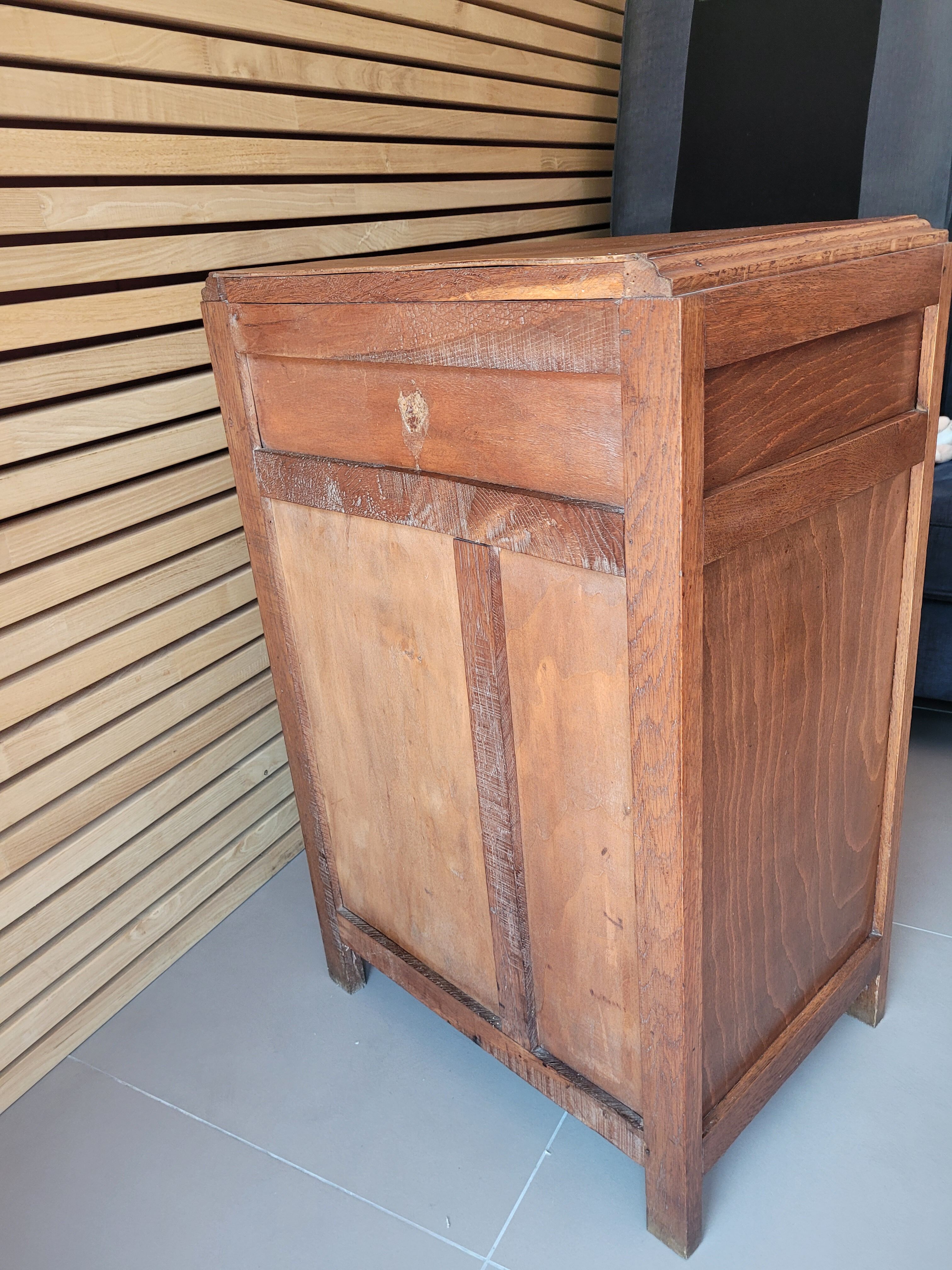 Vintage wooden jam maker