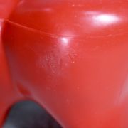 Tabouret "dent". Vintage. Plastique.