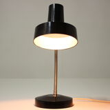 1950s black bakelite table lamp by Elektrosvit, Czechoslovakia