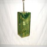 Resin pendant light in the style of Pierre Giraudon from the 60s - 70s