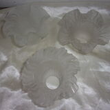 Set of 3 tulip lampshades