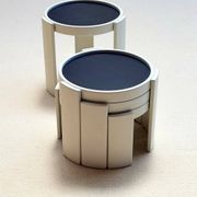 Nest of side tables 'Model 780', Gianfranco Frattini, Cassina, Italy, 1960s