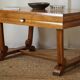 Table basse Art déco en Noyer