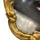 Vintage gold baroque mirror / wall mirror