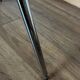 Yamakado chair, chrome and yellow skai