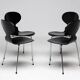 Ensemble de quatre chaises 3100 "Ant" - Arne Jacobsen pour Fritz Hansen, Danemark
